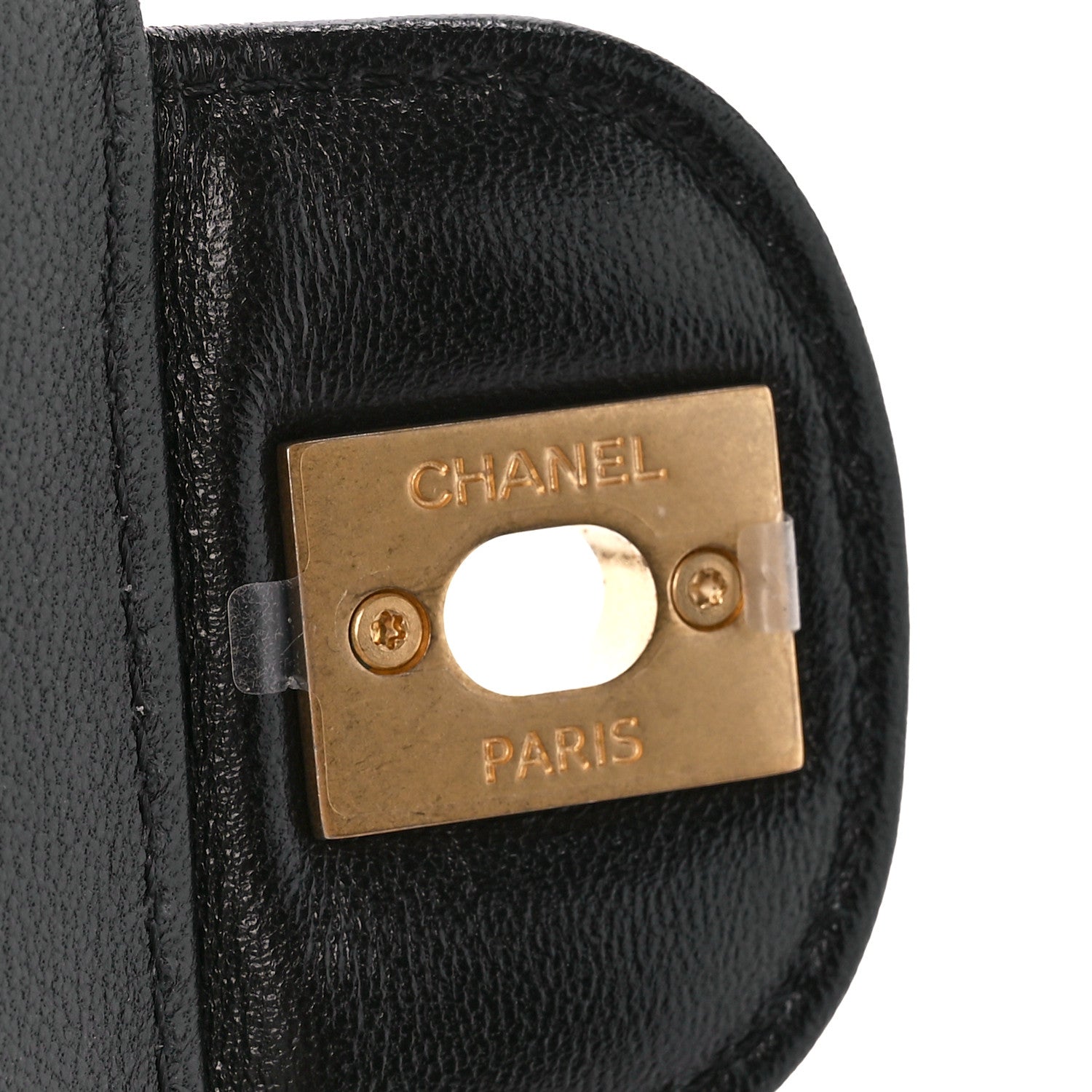 Chanel Lambskin Quilted Mini Strass On Top Flap Black 7 of 12