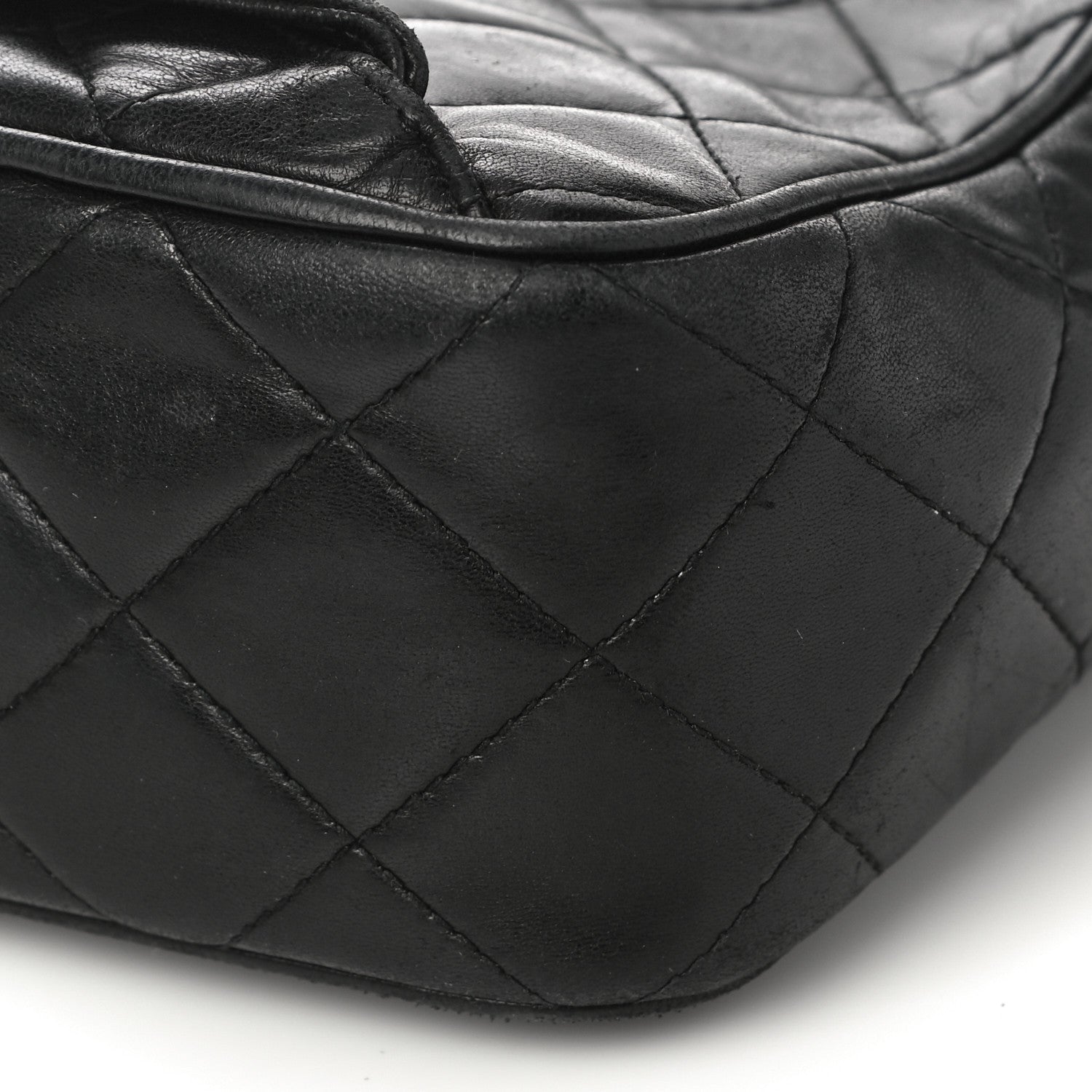 Chanel Lambskin Quilted Tassel Camera Case Black 11 of 17