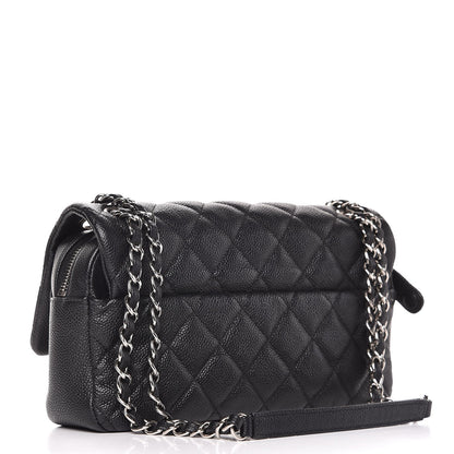 Chanel Caviar Quilted Medium Easy Flap Black 3 of 7