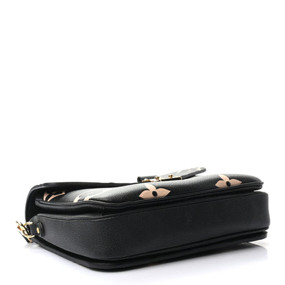 Louis Vuitton Empreinte Monogram Giant Pochette Metis Black Beige 4 of 9