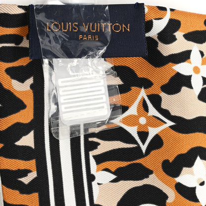 Louis Vuitton Silk Monogram Giant Jungle Bandeau Ivory 3 of 3