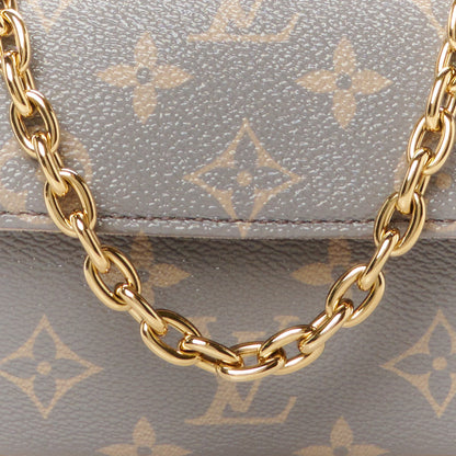 Louis Vuitton Monogram Ivy Wallet On Chain Trianon Gray 7 of 9