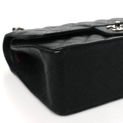 Chanel Caviar Quilted Jumbo Double Flap Black 9 of 10