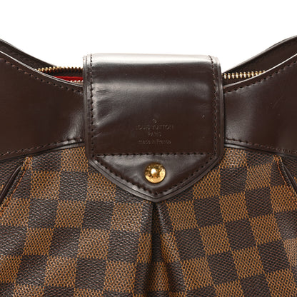 Louis Vuitton Damier Ebene Sistina MM 6 of 9