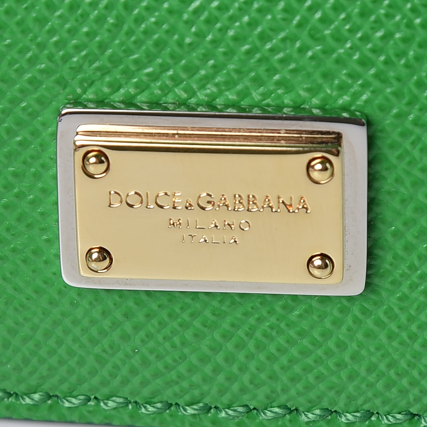 Dolce & Gabbana Dauphine Medium Miss Sicily Satchel Verde Chiaro 8 of 9