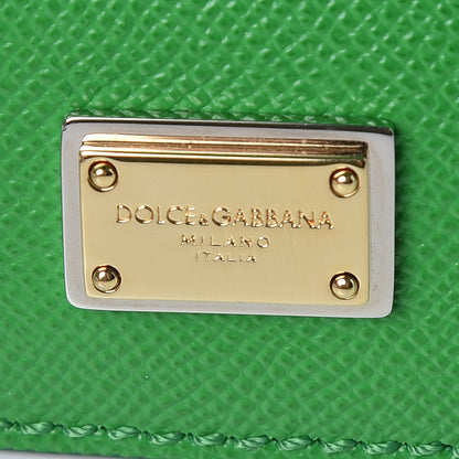 Dolce & Gabbana Dauphine Medium Miss Sicily Satchel Verde Chiaro 8 of 9