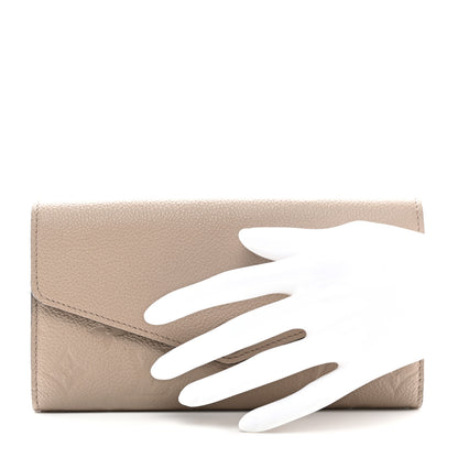Louis Vuitton Empreinte Sarah Wallet NM Tourterelle 2 of 6