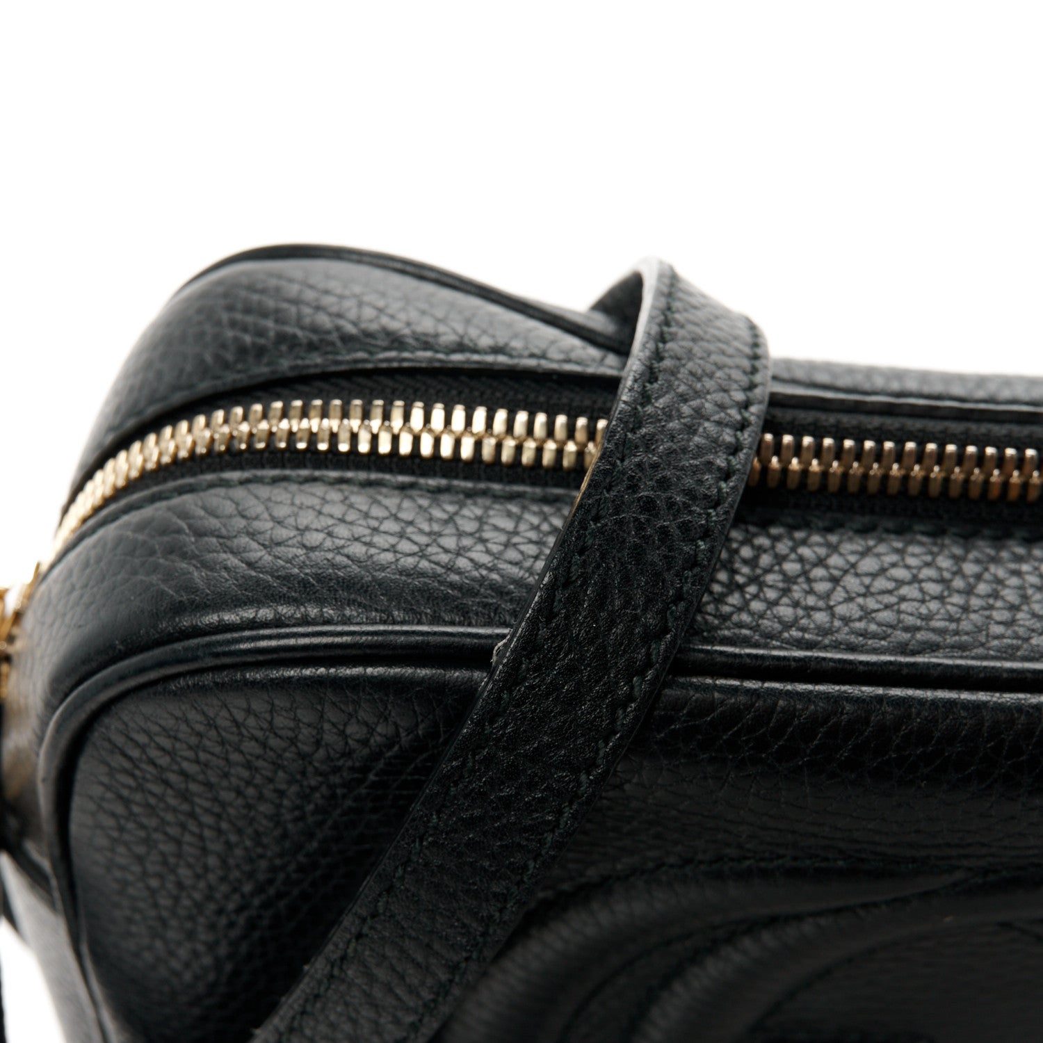 Gucci Pebbled Calfskin Small Soho Disco Bag Black 12 of 13