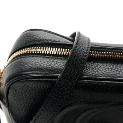 Gucci Pebbled Calfskin Small Soho Disco Bag Black 12 of 13