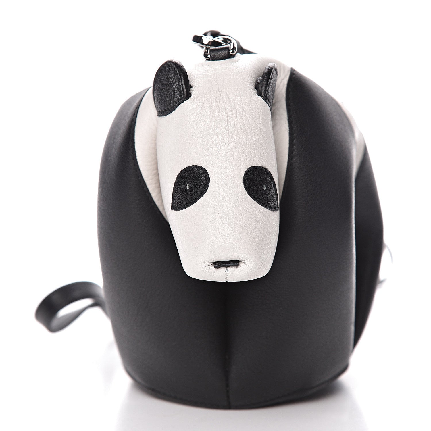 Loewe Calfskin Panda Crossbody Black White 5 of 9
