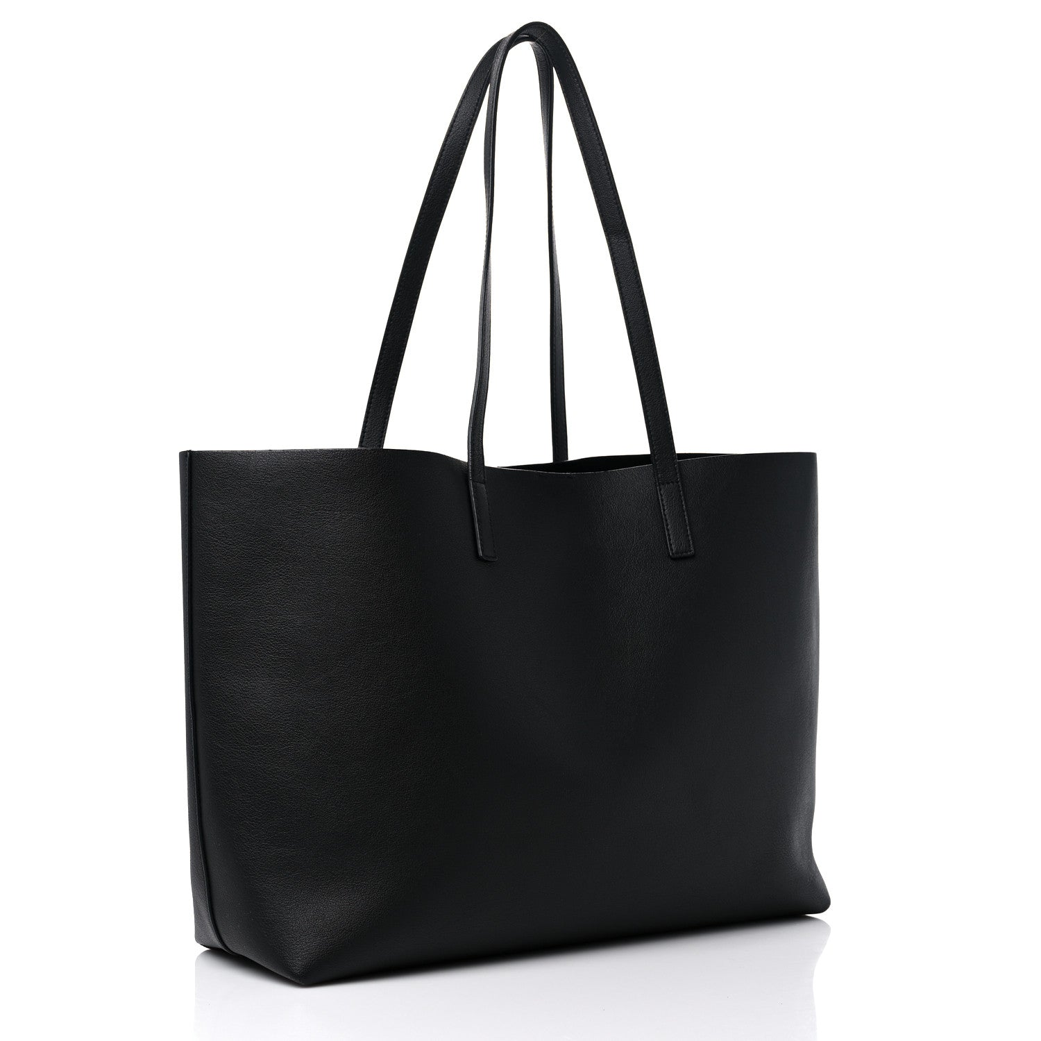 Saint Laurent Calfskin Large Shopping Tote Black 4 of 14