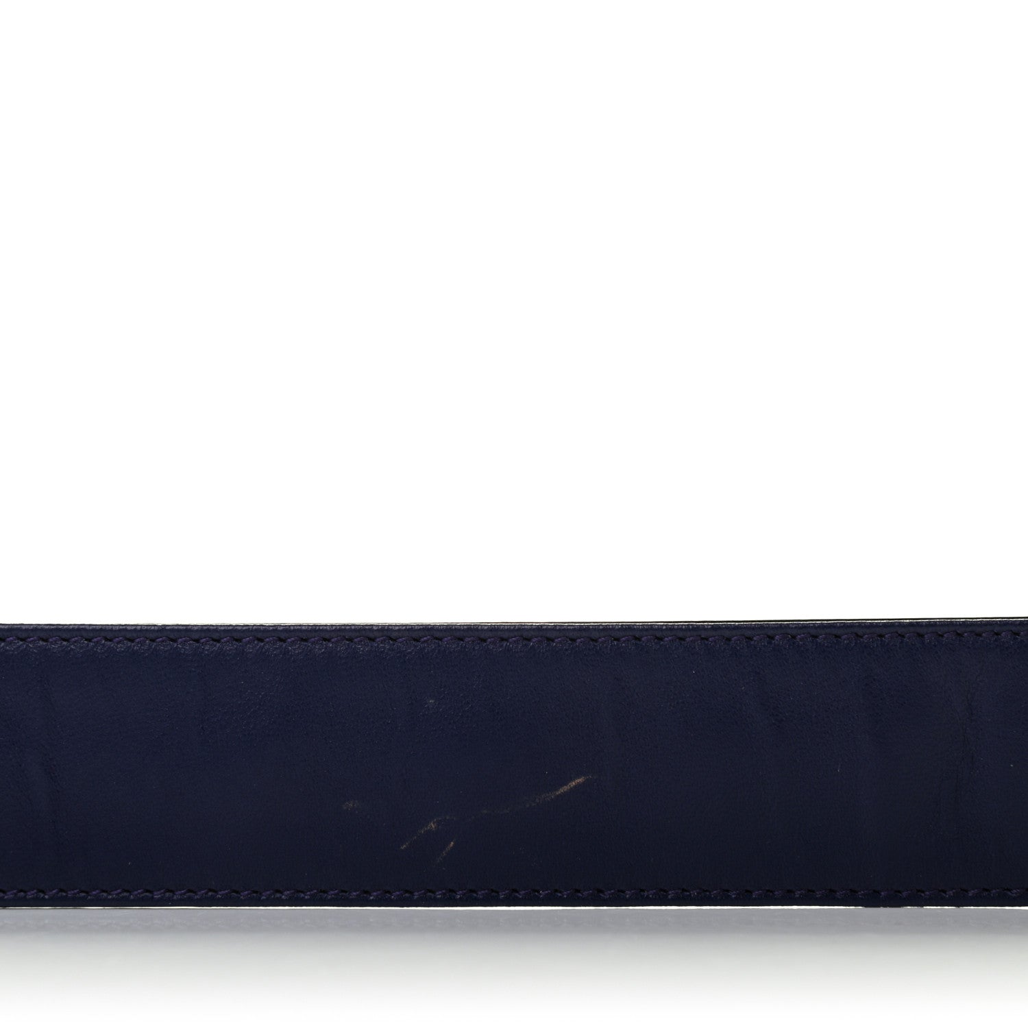 Christian Dior Lambskin Crystal Studded Shoulder Strap Blue 5 of 5