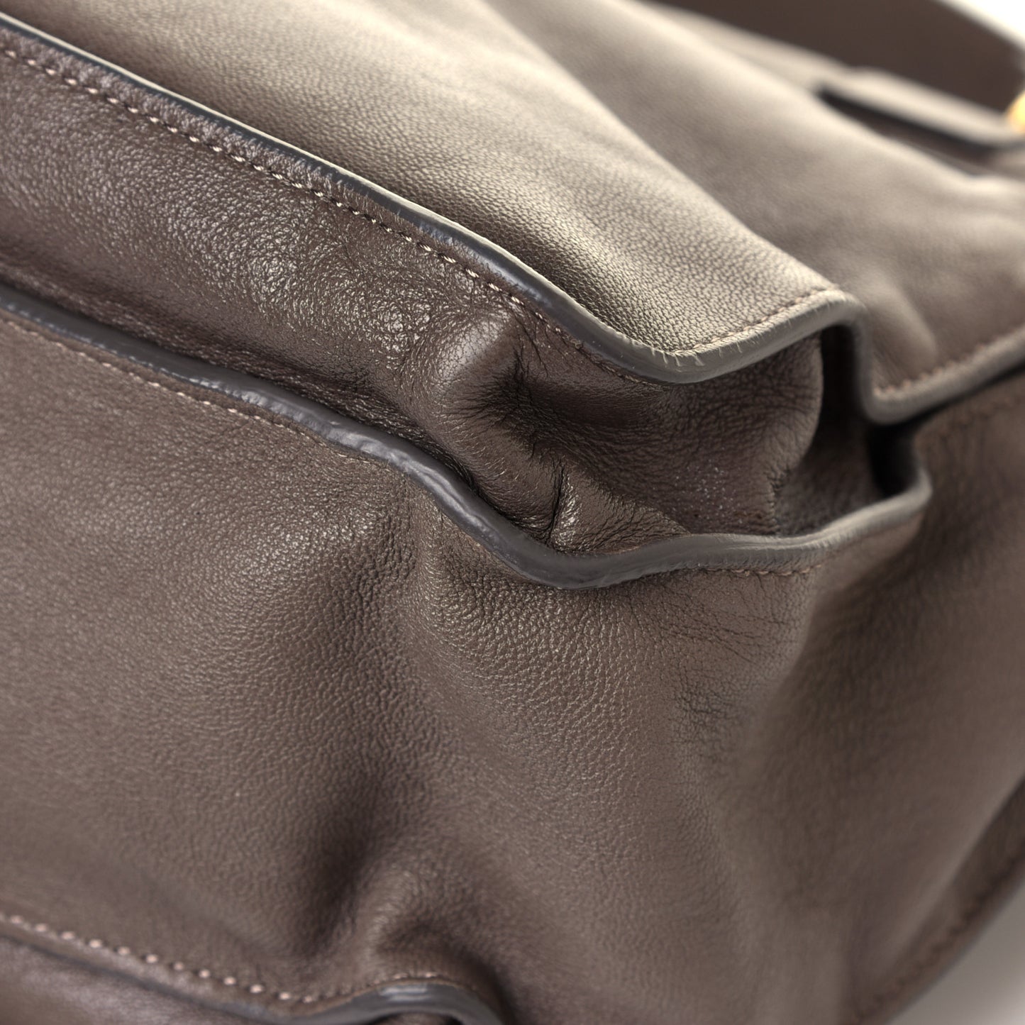 Lambskin Medium PS1 Satchel Smoke