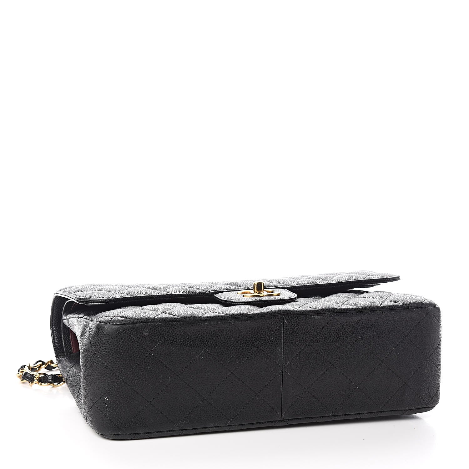 Chanel Caviar Quilted Jumbo Double Flap Black 4 of 16