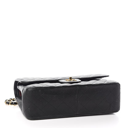 Chanel Caviar Quilted Jumbo Double Flap Black 4 of 16