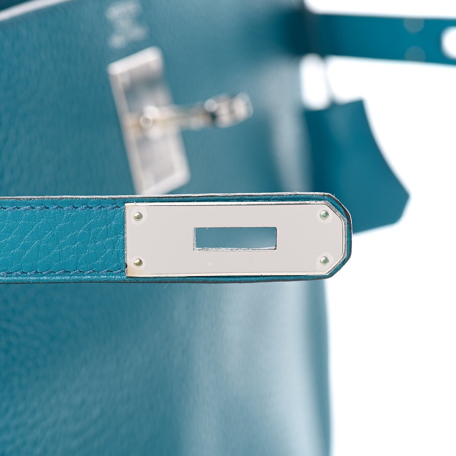 Hermes Taurillon Clemence Kelly Retourne 35 Bleu Izmir 21 of 33