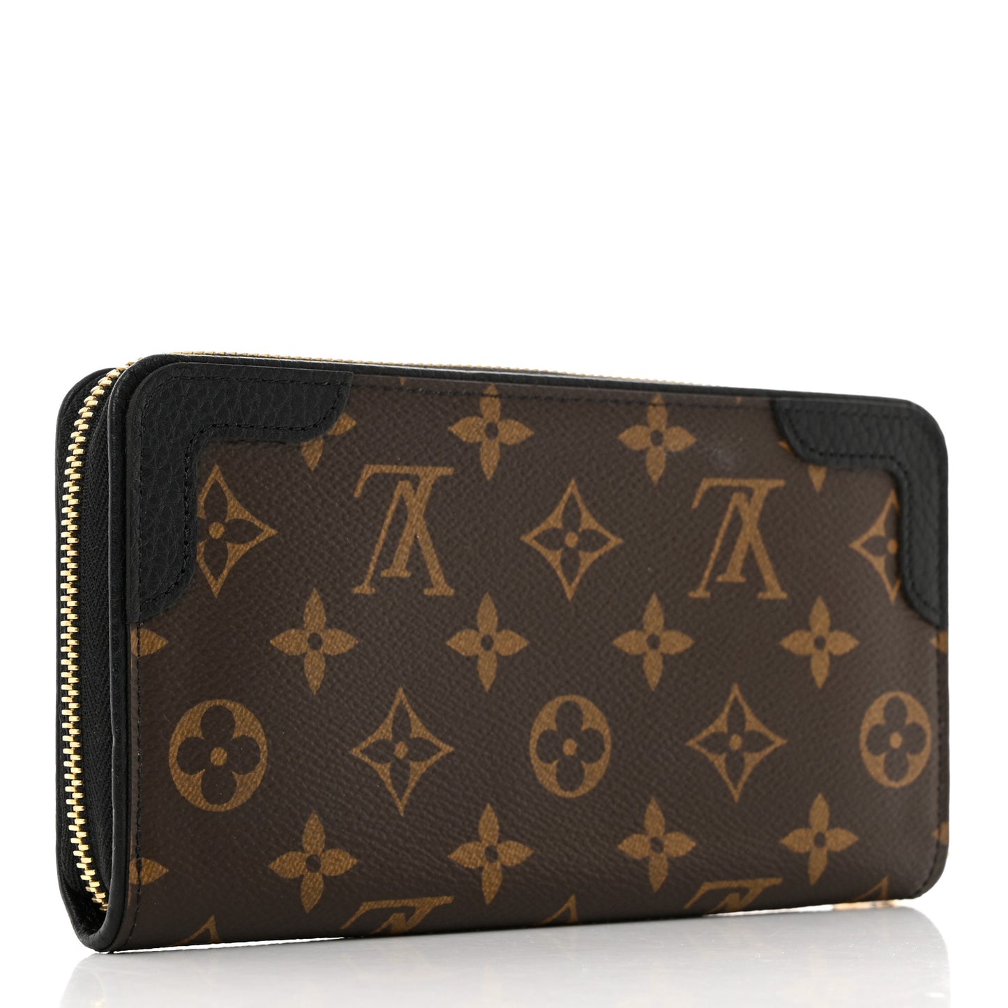 Monogram Zippy Retiro Wallet Black
