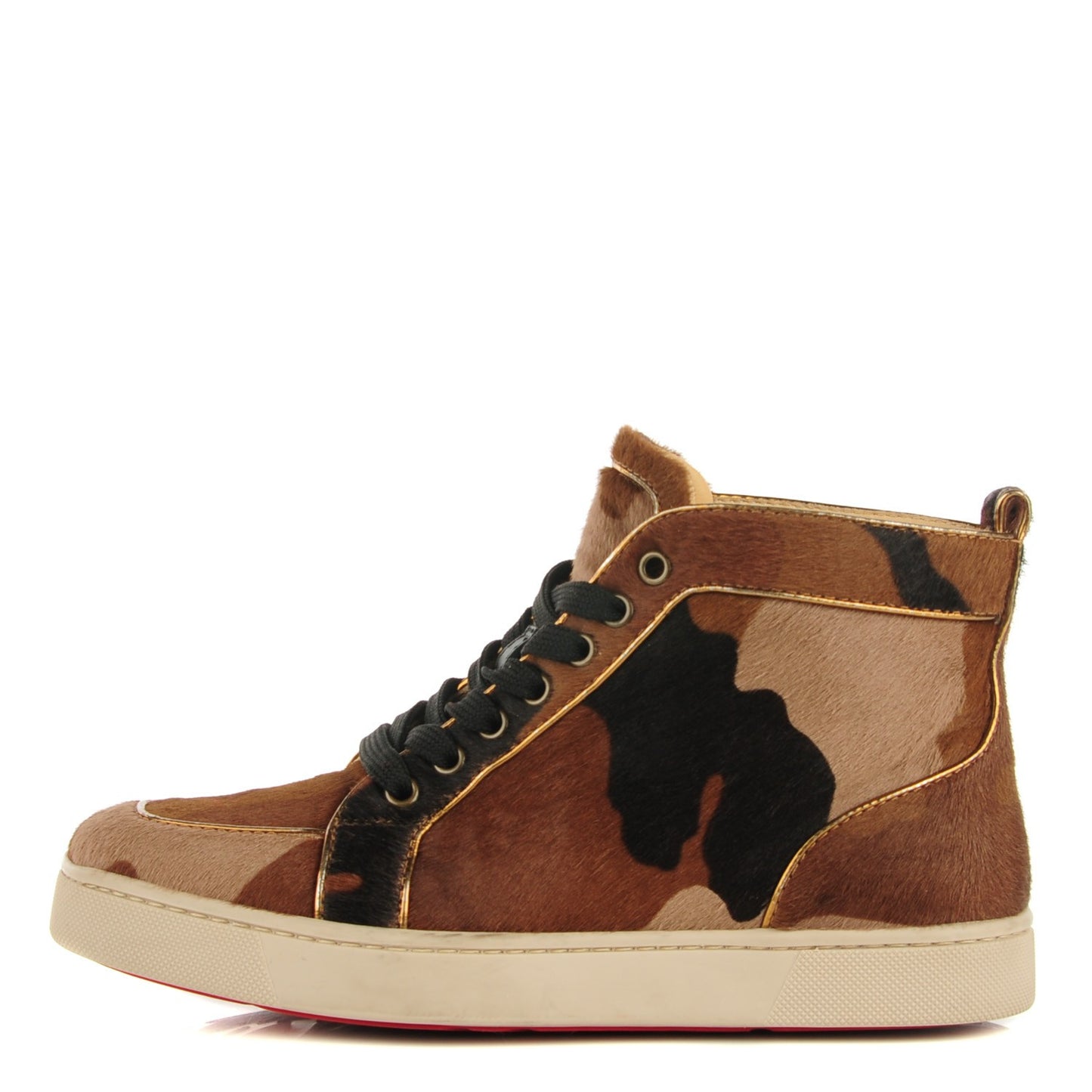Pony Hair Camo Rantus Orlato Flat Sneakers 37