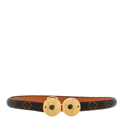Louis Vuitton Monogram Mini Historic Bracelet 17 1 of 3