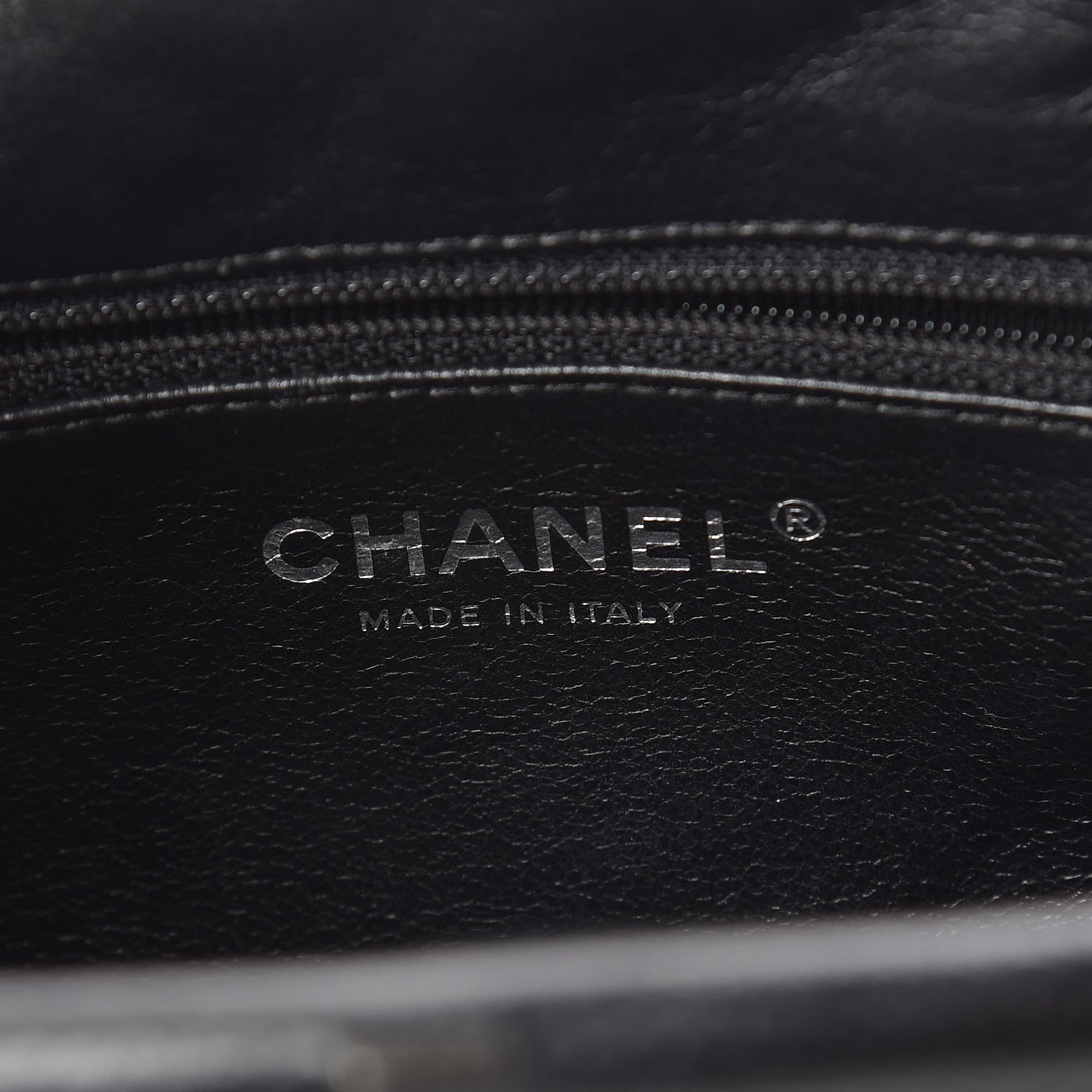 Chanel Caviar Quilted Timeless Clutch Black 6 of 8