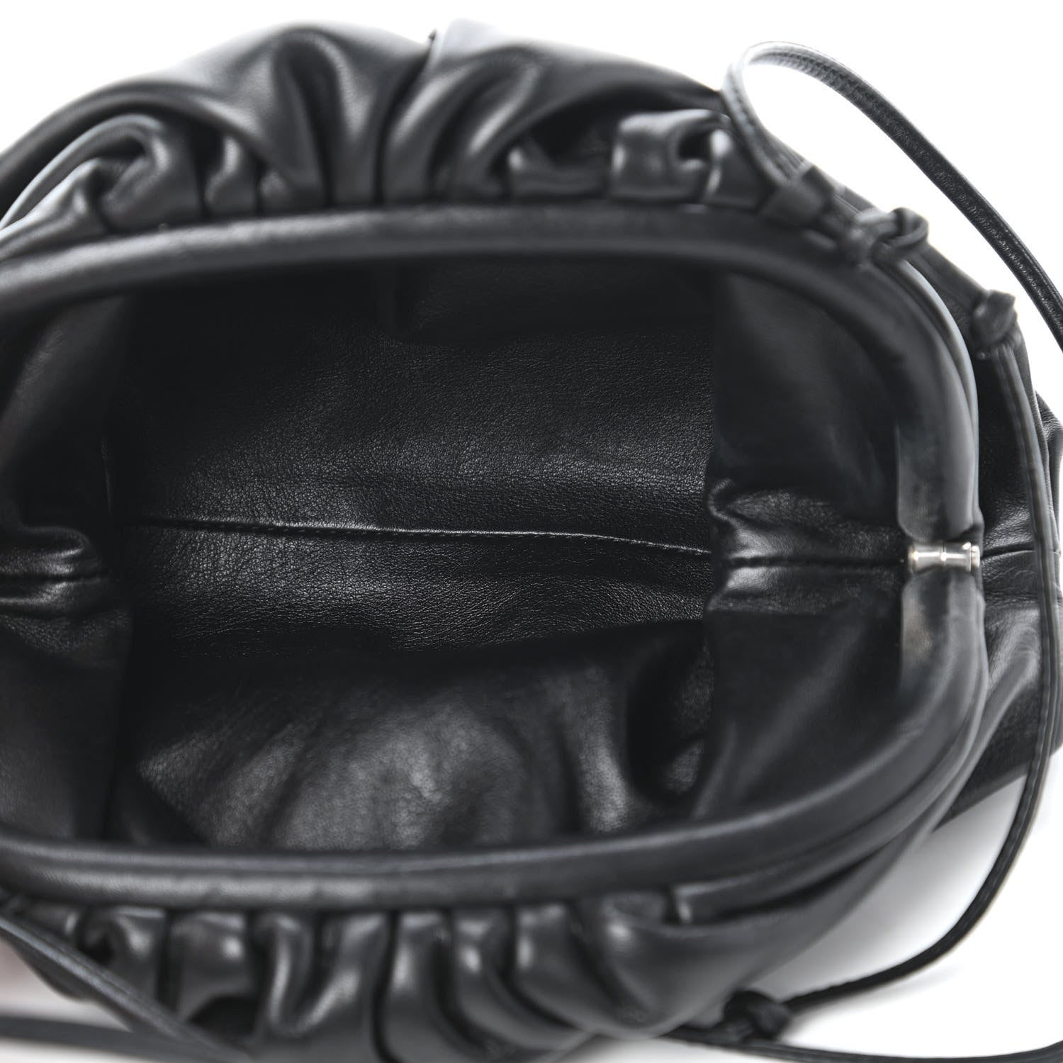 Bottega Veneta Butter Calfskin The Mini Pouch Black 5 of 11