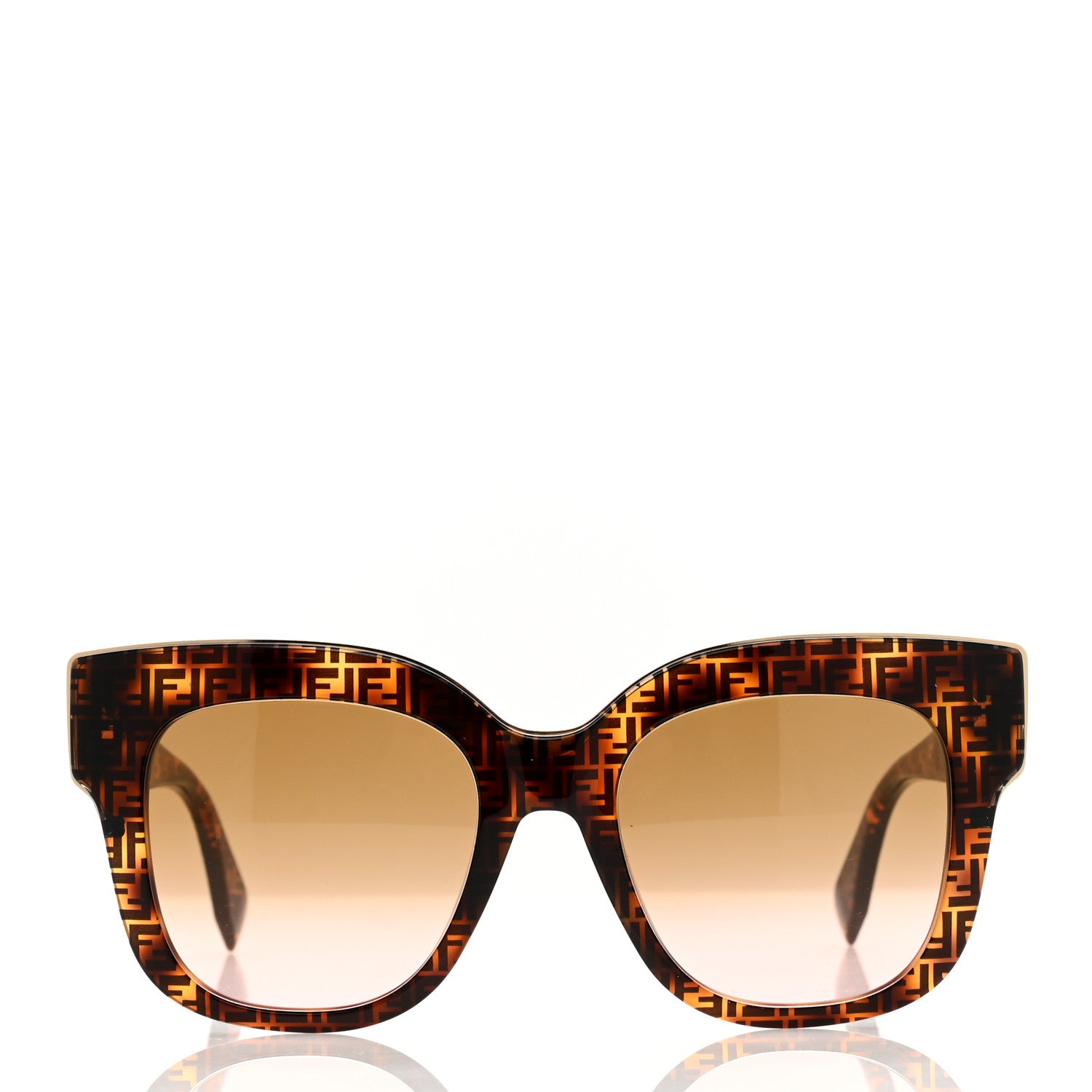 Fendi Acetate F is Fendi FF Cat Eye Sunglasses FF 0359/G/S Havana 2 of 6