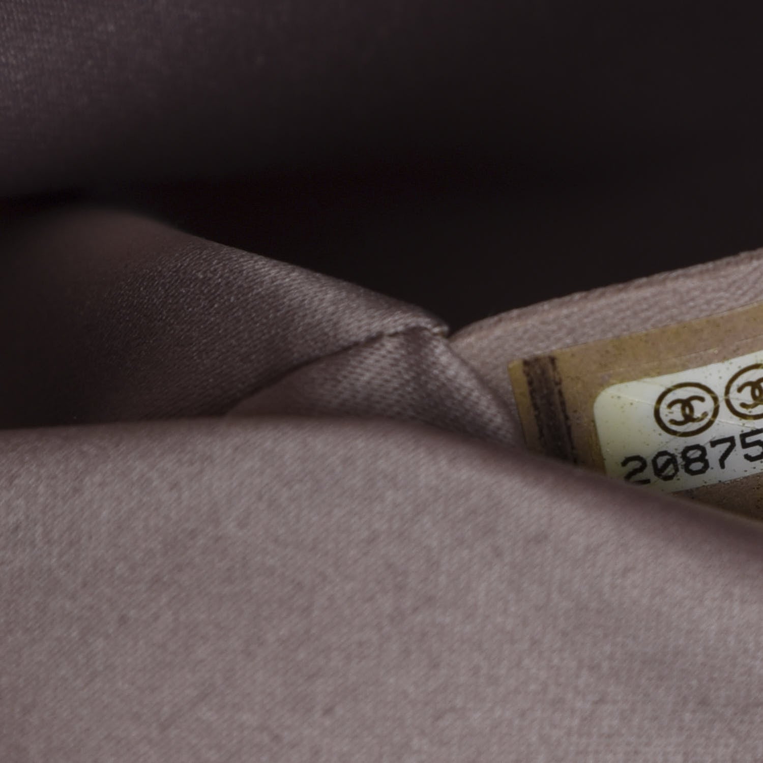 Chanel Lambskin Quilted Jumbo by 4 Flap Beige 9 of 10