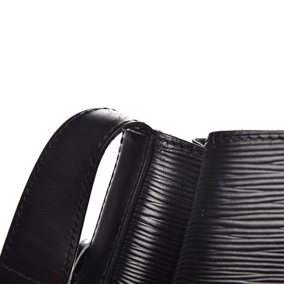 Louis Vuitton Epi Sac D'Epaule GM Black 9 of 12