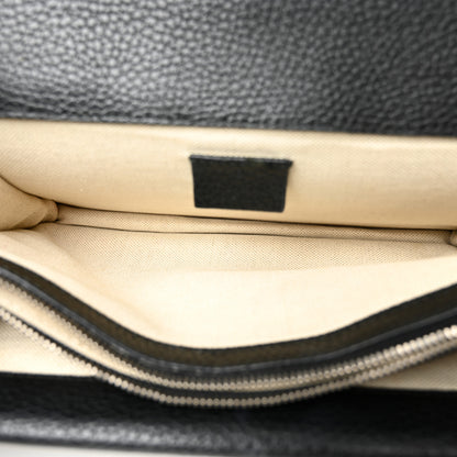 Gucci Pebbled Calfskin Small Dionysus Shoulder Bag Black 5 of 11