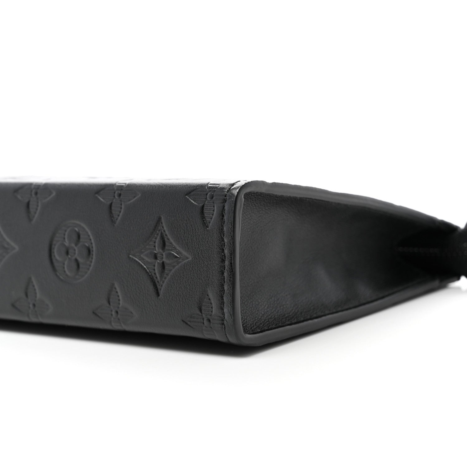 Louis Vuitton Calfskin Monogram Shadow Gaston Wearable Wallet 6 of 7