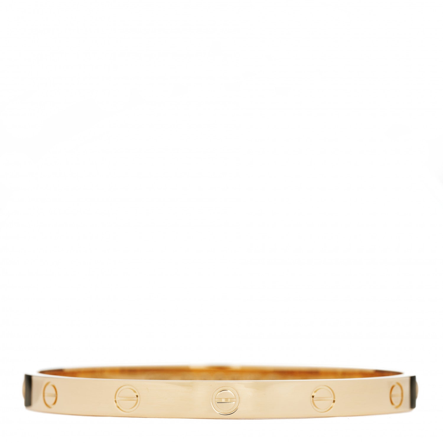 Cartier 18K Yellow Gold LOVE Bracelet 19 1 of 6