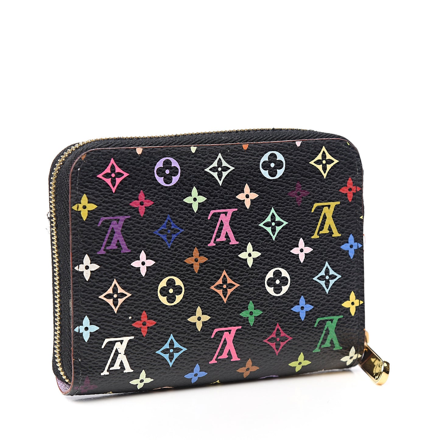 Monogram Multicolor Zippy Coin Purse Black Grenade