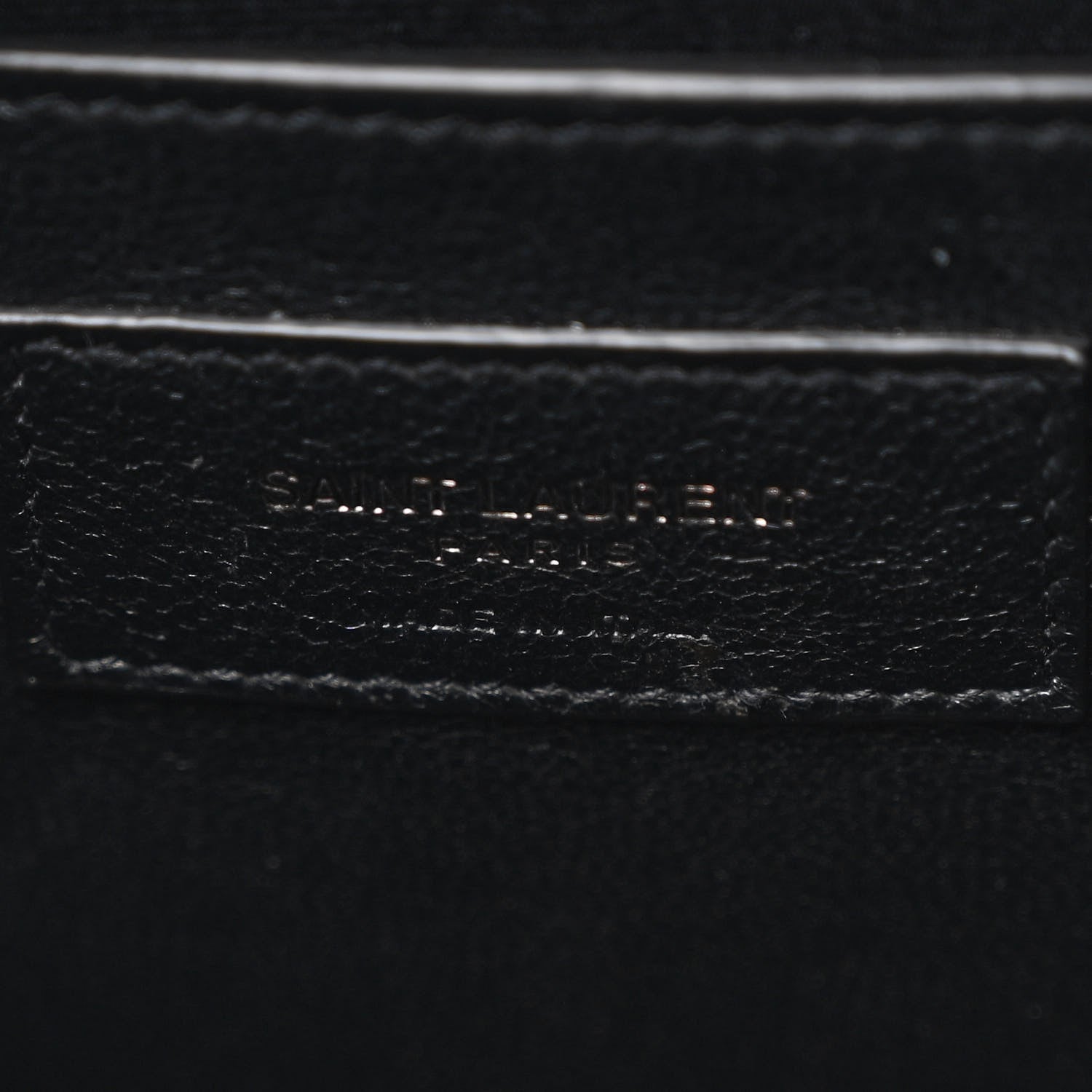 Saint Laurent Shiny Calfskin Small Uptown Tote Black 6 of 13