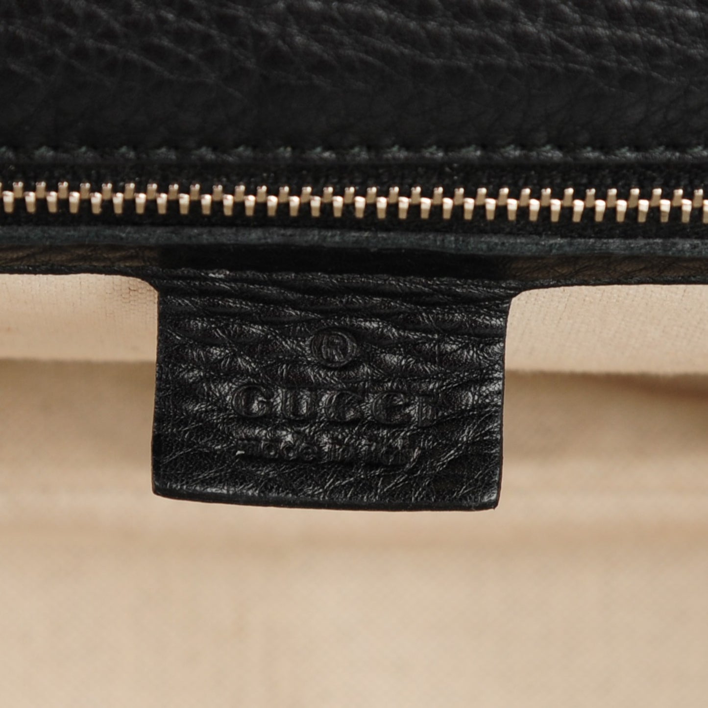 Calfskin Large New Bamboo Top Handle Bag Black
