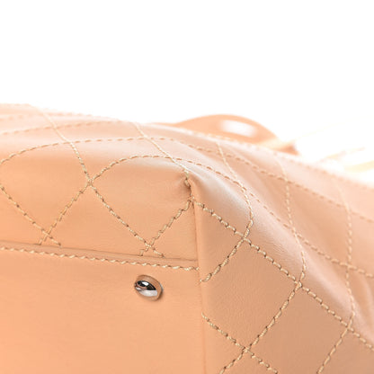 Chanel Calfskin Stitched Large Shopping Tote Beige 14 of 19