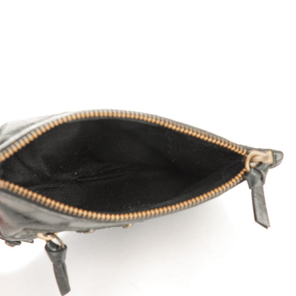 Balenciaga Chevre Porte-Monnaie Coin Purse Black 5 of 7