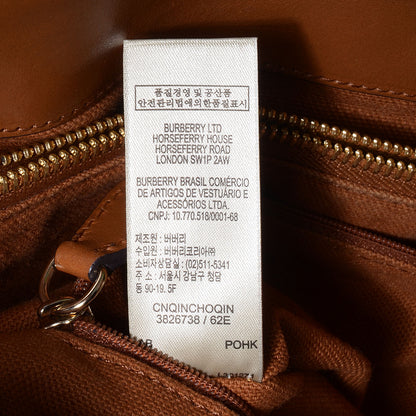 Burberry Haymarket Check Medium Golderton Tote 10 of 11