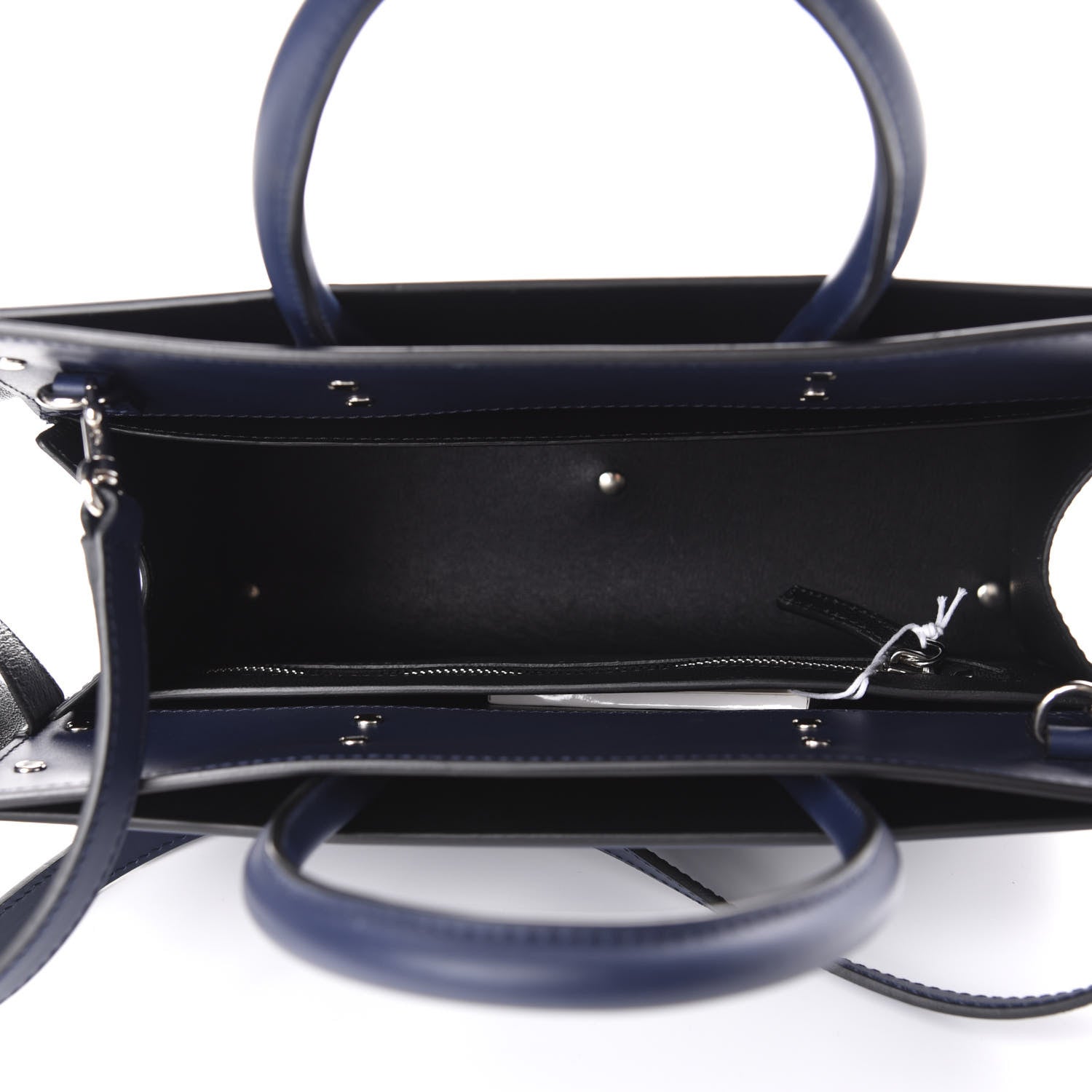 Givenchy Smooth Calfskin Small Horizon Satchel Navy 6 of 9