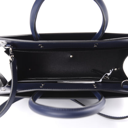 Givenchy Smooth Calfskin Small Horizon Satchel Navy 6 of 9
