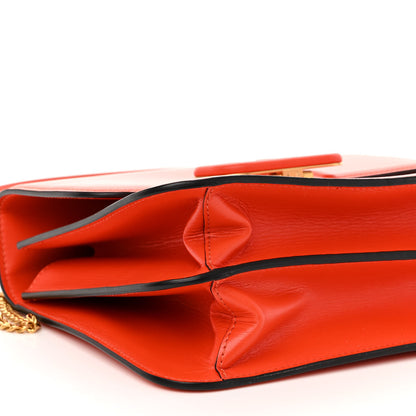 Valentino Garavani Calfskin Large VSling Shoulder Bag Goldfish 8 of 10