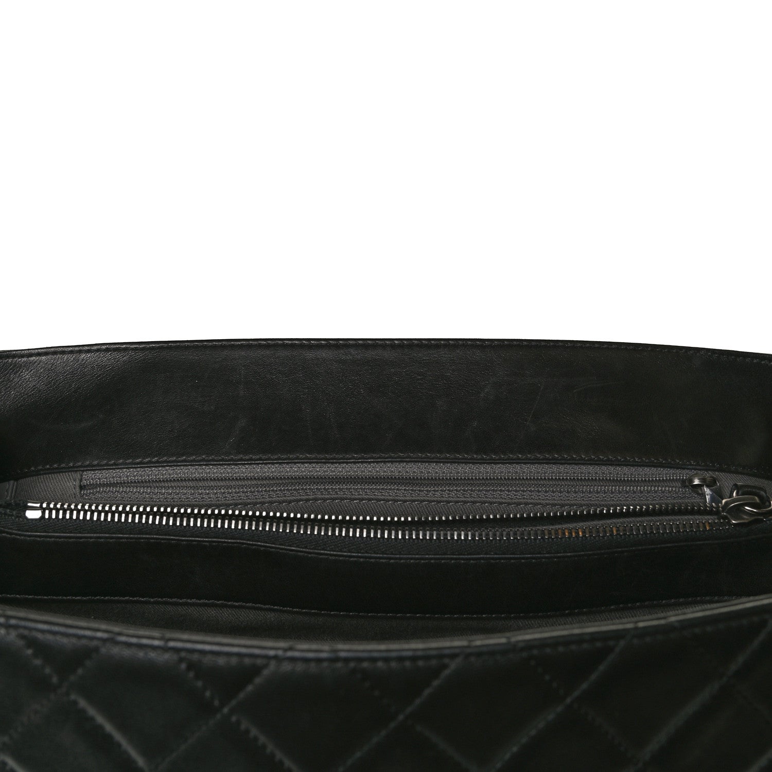 Chanel Lambskin Quilted Large Antik Boy Flap Black 17 of 19