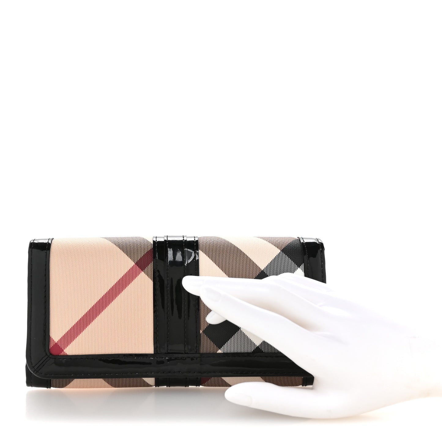 Nova Check Penrose Continental Wallet Black