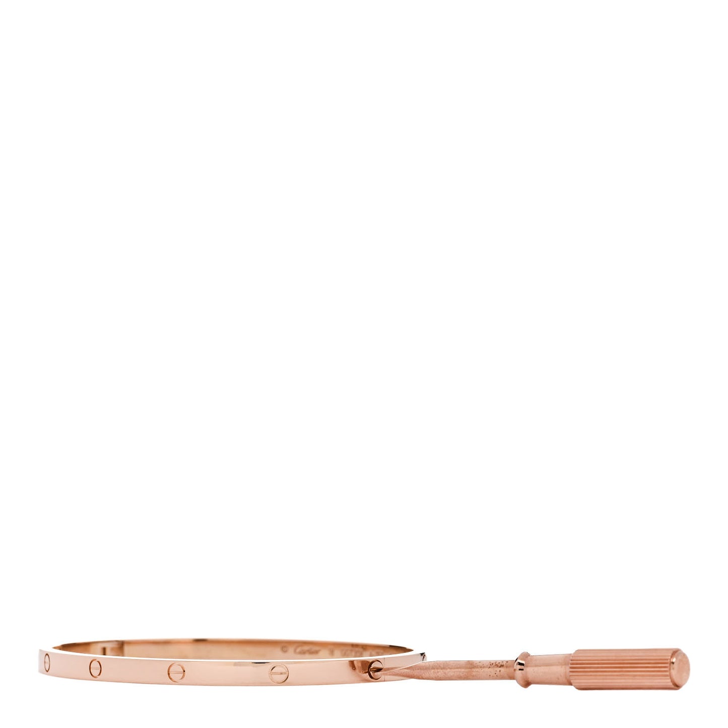 18K Pink Gold Small LOVE Bracelet 18