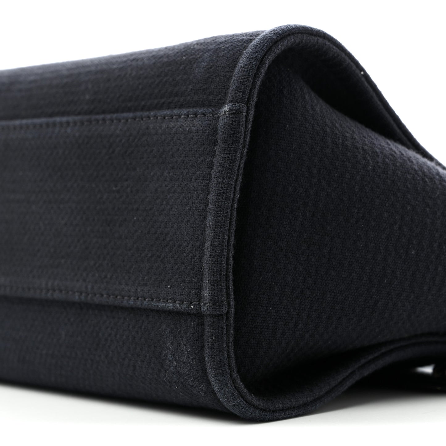 Mixed Fibers Small Deauville Tote Black