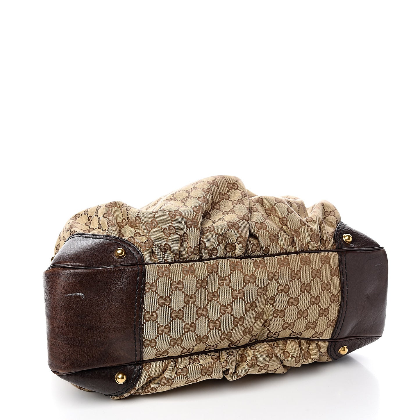 Monogram Large Jockey Hobo Dark Brown