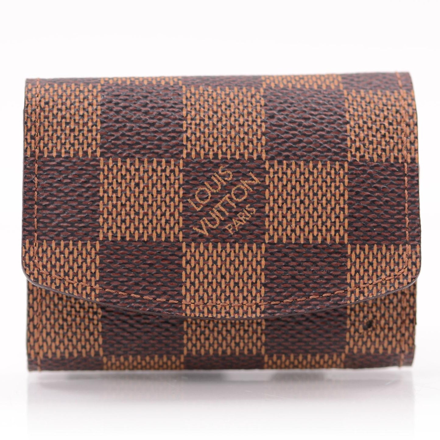 Silver Motif Cufflinks w Damier Case