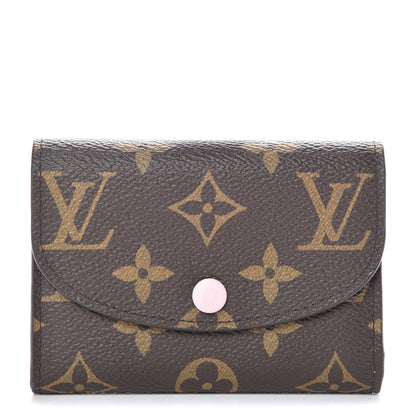 Louis Vuitton Monogram Rosalie Coin Purse Rose Ballerine 1 of 8