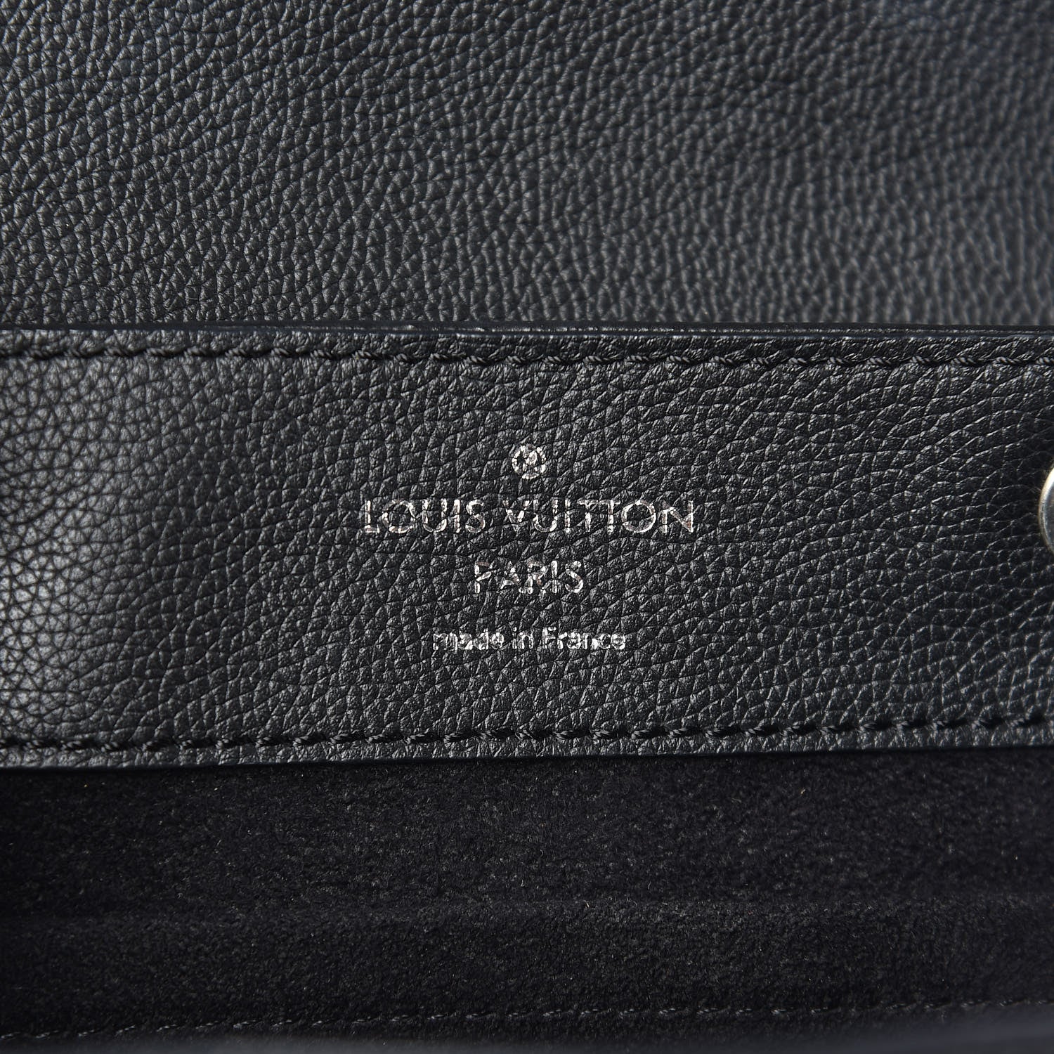 Louis Vuitton Calfskin Lockme Backpack Black 6 of 10