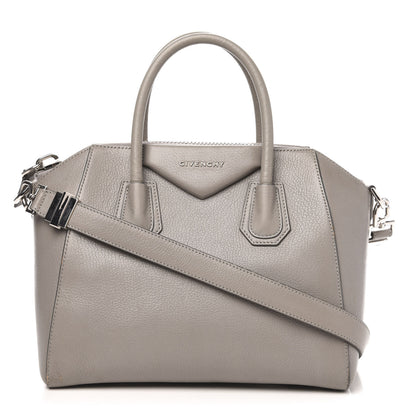 Givenchy Sugar Goatskin Small Antigona Pearl Grey 1 of 18