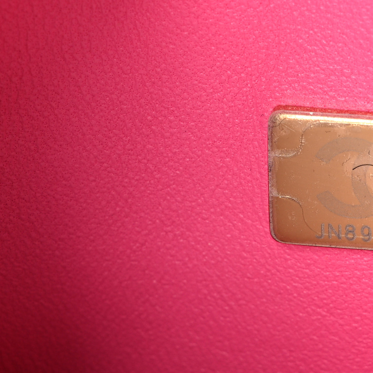 Chanel Caviar Quilted Medium Double Flap Dark Pink 7 of 10